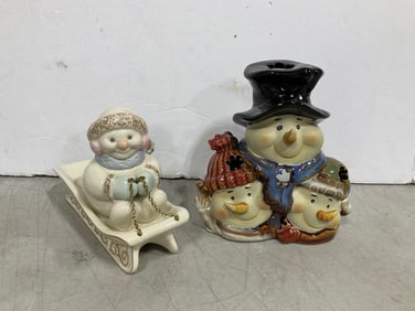 Christmas Ceramics (6.5in Tall)