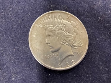 1922 Silver Dollar