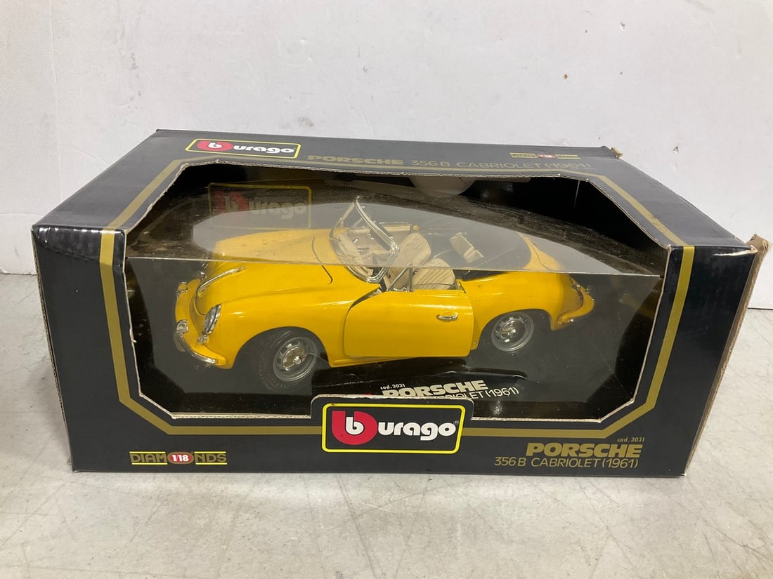 1961 Durango Porsche 356b Cabriolet Diecast Model *new in box* (1 of 1)