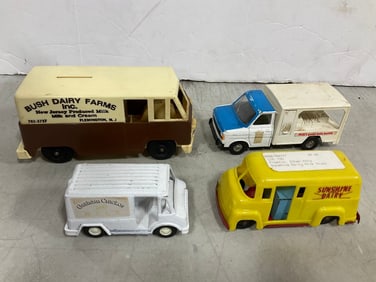 Vintage Metal/Plastic Trucks