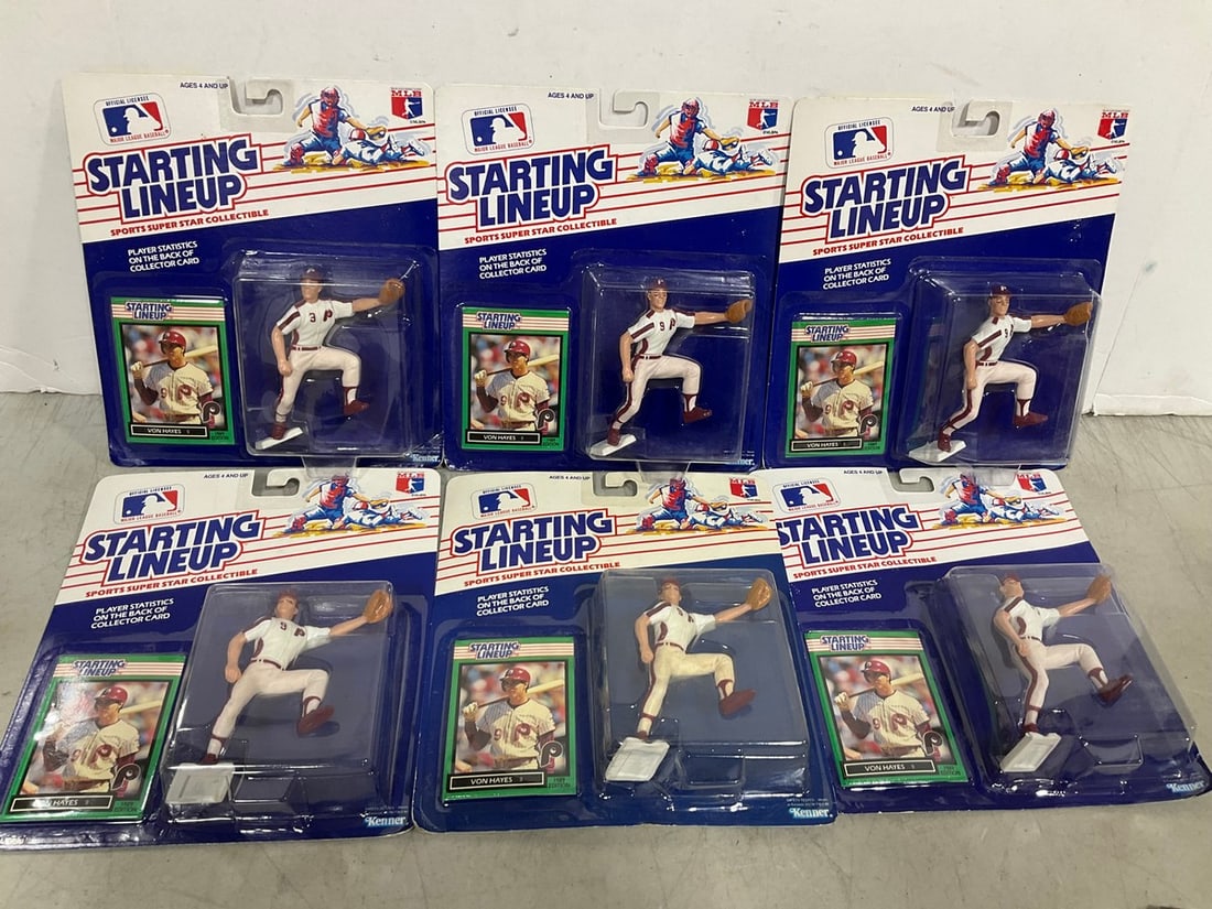 Von Hayes Starting Lineup Figures *new in boxes* (1 of 1)