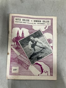 1947 Bates College Vs. Bowdoin College Magazine