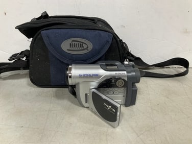 Hitachi Camcorder with Case
