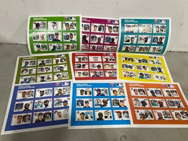 Various MLB Stamp Sheets