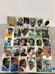 Various Topps Football 1980 Picture Cards *complete set*