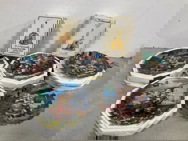 Various Decorative Ceramic Plates and Bells