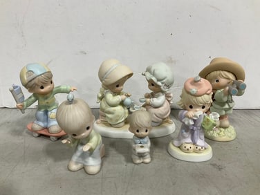 Various Precious Moments Ceramic Figures