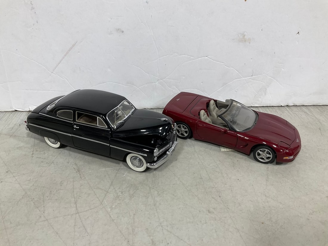2003 Corvette and 1949 Mercury club coupe diecast collectibles (1 of 1)