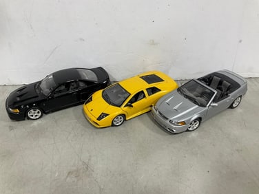 Diecast collectibles(2003 Mustang STV Cobras and more)