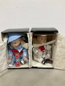 Knowles collectible dolls(new in box)