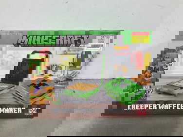 Minecraft Creeper waffle maker