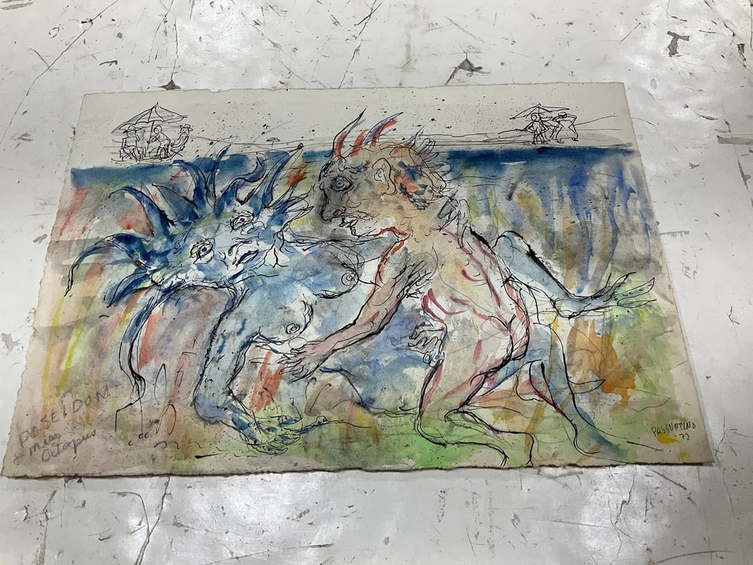 Abstract artwork by Peter Passuntino(16in.x24in.) (1 of 1)