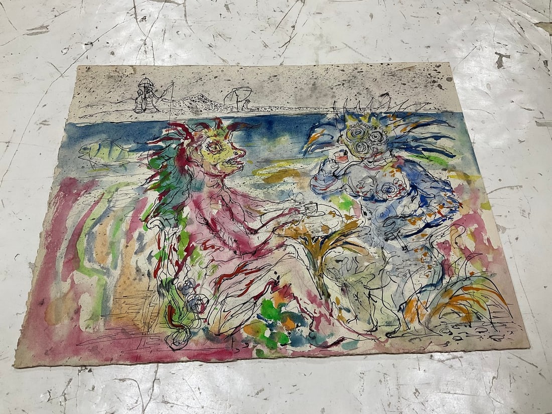 Abstract artwork by Peter Passuntino(18in.x23in.) (1 of 1)