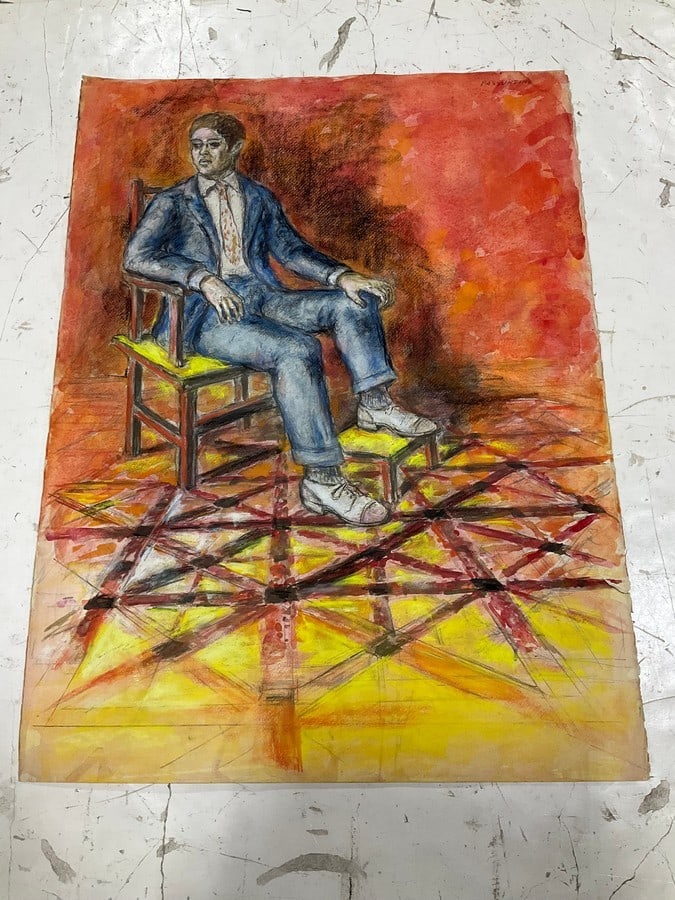 Abstract artwork by Peter Passuntino(22in.x30in.) (1 of 1)