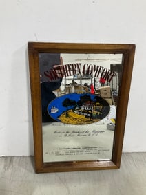 Southern Comfort mirror(9.5in.x13.5in.)