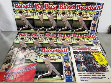 1988 Topps baseball sticker yearbooks and more