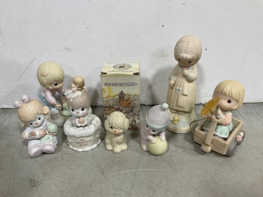 Various ceramic statues(tallest 7in.) (1 of 1)