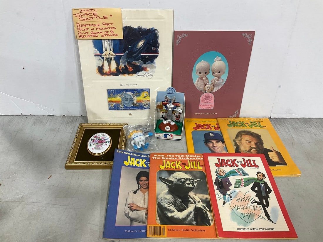 Vintage Jack and Jill booklets, MLB Bugs Bunny collectible, and more: Vintage Jack and Jill booklets, MLB Bugs Bunny collectible, and more