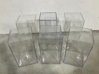 Display cases(10.5in.tall)