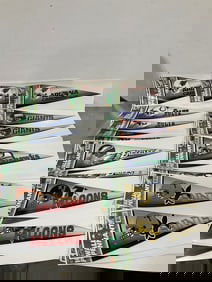 Various sports wall pennants decals(13.5in.long)