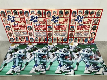 Vintage Red Foley's 1998 Collector's edition Best Baseball book ever books(stickers, puzzles,