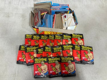 Pro Wrestling Stars collectible cards
