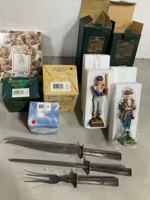Nutcracker Classic collectibles, vintage stainless steel utensils, and more