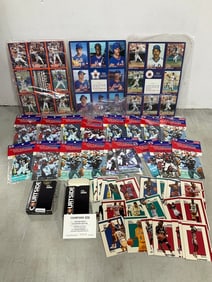 1986 Mets baseball club cards, 1991 Courtside basketball cards, and more