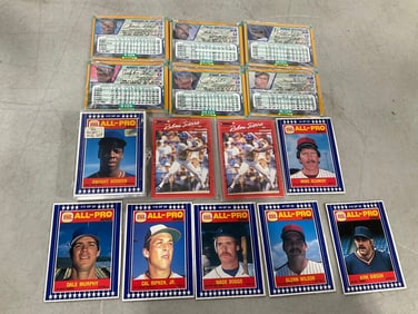 Various 1980s Baseball Cards