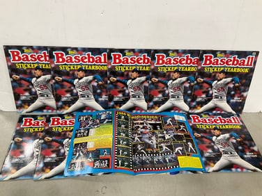 Topps Baseball Sticker Yearbooks