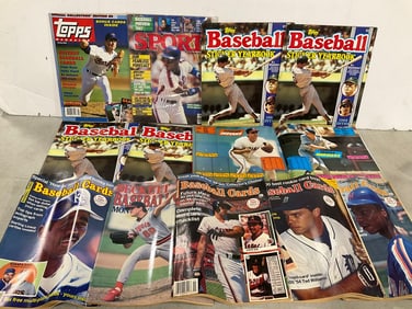 Baseball Sticker Yearbooks, Baseball Magazines, and more