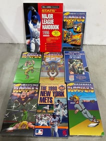 1996 Major League Handbook, and Various Baseball VHS Tapes