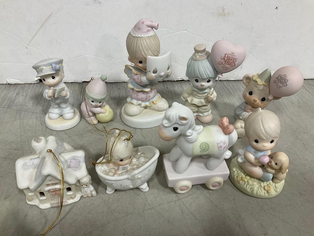 Various Precious Moments Ceramic Figures (Tallest - 6in) (1 of 1)