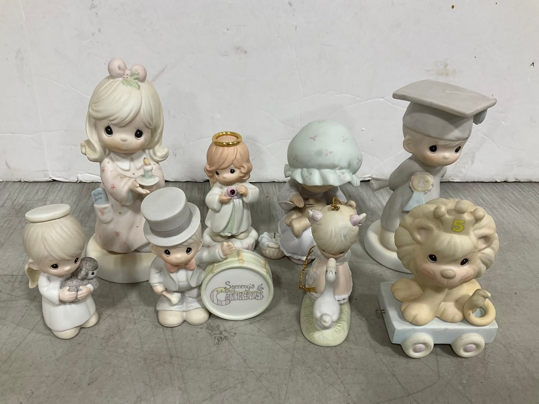 Various Precious Moments Ceramic Figures (Tallest - 6in) (1 of 1)