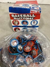 Various 1984 Baseball Buttons