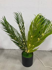 Artificial Areca Palm LED Night Light - LED