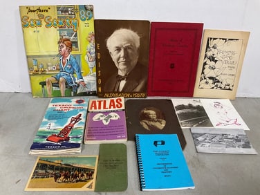 Various Books/Postcards, and more