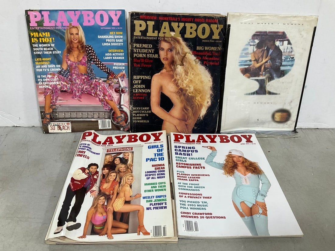Various Adult Playboy Magazines (1 of 1)