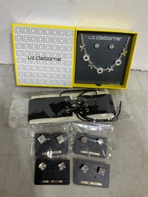 Liz Claiborne Earrings/Necklace Set, Various Earrings, and more