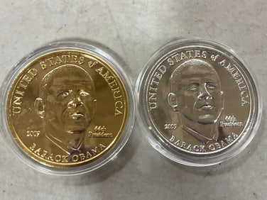 2009 Barack Obama Presidential Coins
