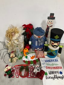 Various Christmas Decor, Gift Boxes, and more