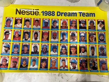 Netsle 1988 Dream Team Baseball Players(18inx28.5in)
