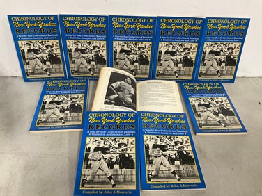 Chronology of NY Yankee Records Books