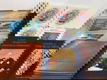 1978 Schmid Decorative Plates, Hard Cover Books, Super Steam/Dry Iron, and more