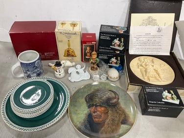 Sebastian Miniatures Collectibles, Various Ceramic Figures, Plates, and more