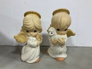 LARGE Precious Moments Ceramic Figures (12.5in Tall)