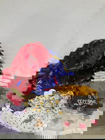 Asbury Park Guitar Bottle, Various VHS Tapes, and Tshirt