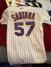 New York Mets Santana # 57 Jersey size 48 Authentic Majestic