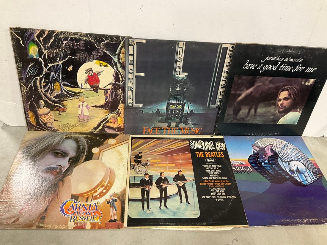 Vintage records(Jonathan Edwards, Carney Leon Russell, The Beatles, and more) (1 of 1)