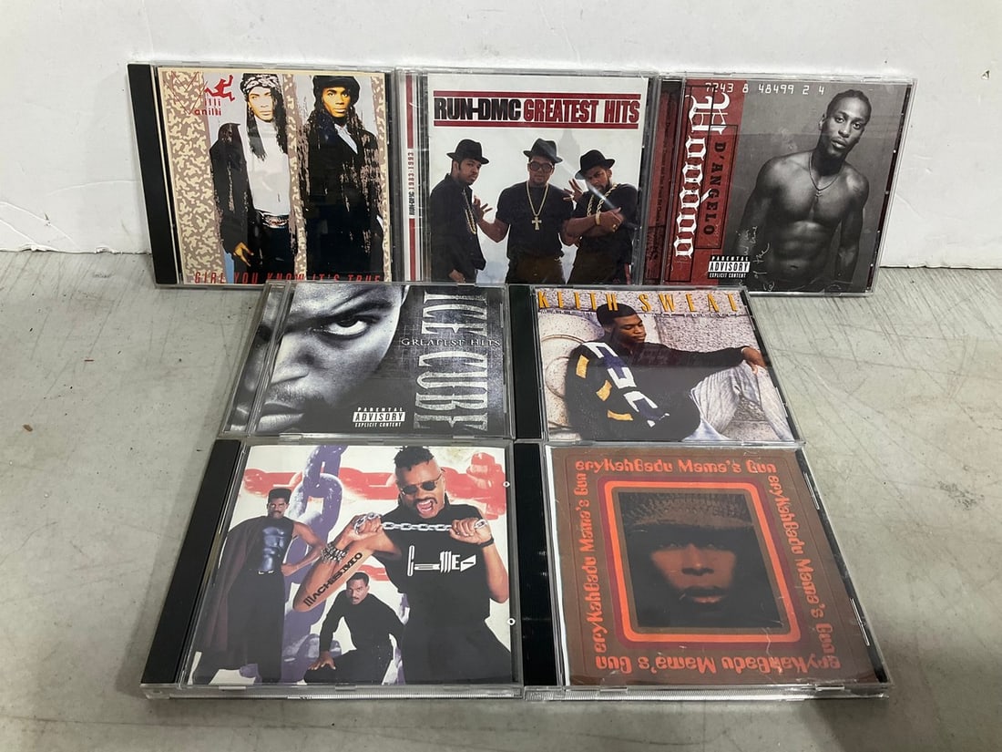 Vintage rap CD's(Ice Cube, Run-DMC, and more) (1 of 1)